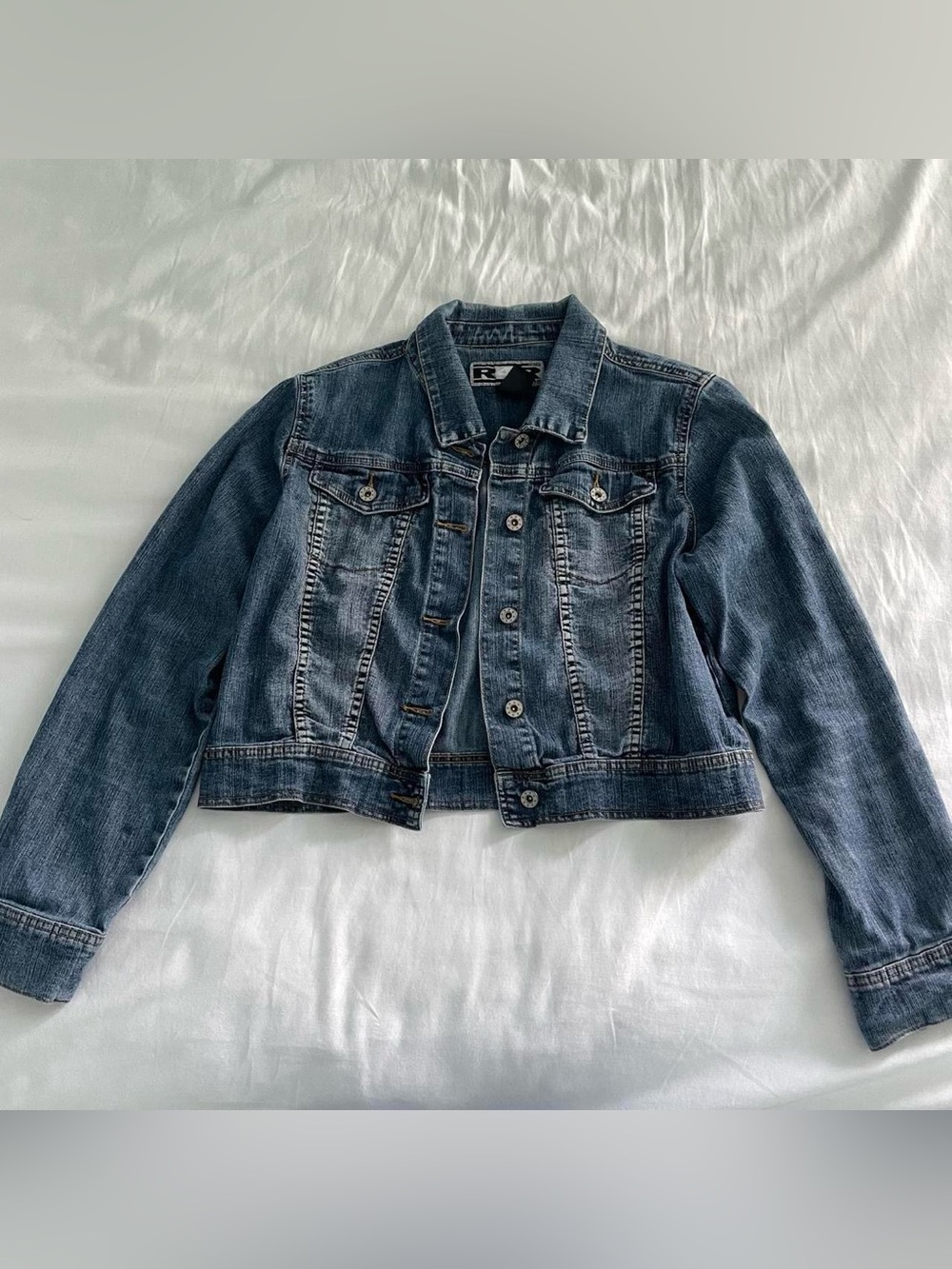 rave r4r Dark Blue Denim Jean Jacket